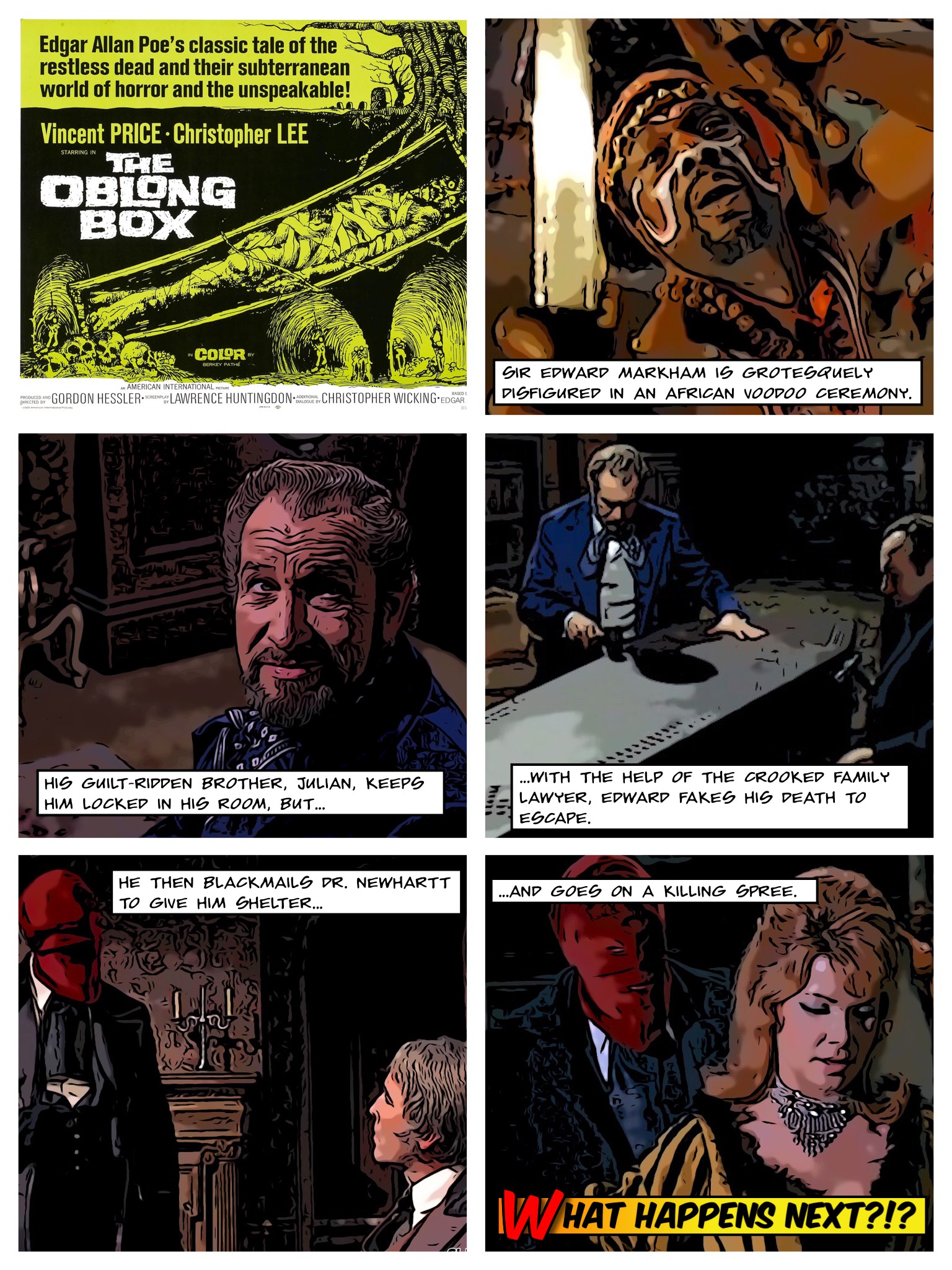 Movie Comics-Oblong Box
