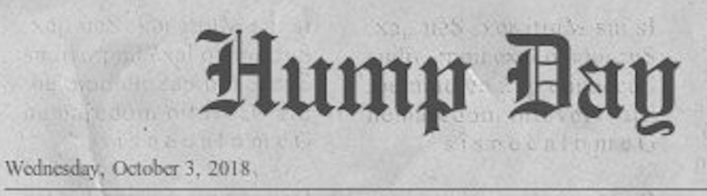 Hump Day Headlines&nbsp;#4