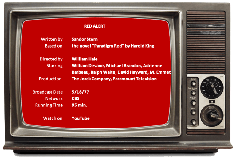 Red Alert (1977) – Classic Horrors Club